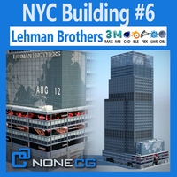NYC Building Lehman Brothers 3D Model