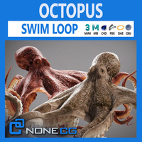Animate Octopus v2 3D Model