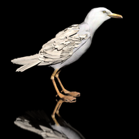 Seagull Animated 3D Model
