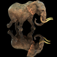 Elephant Animated 3D Model