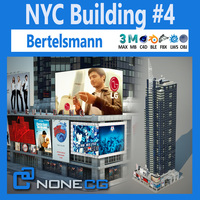 NYC Building Bertelsmann 3D Model