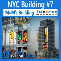 NYC Building M&M´s 3D Model