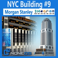 NYC Building Morgan Stanley 3D Model